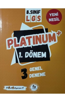 Fi Yayınları 8. Sınıf Lgs 3 Genel Deneme Platinum 1.Dönem