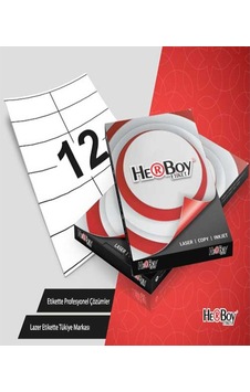 Herboy Etiket-laser 105x46 Mm Beyazz H-b 1512 Herboy Etiket-laser 105x46 Mm Beyazz H-b 1512