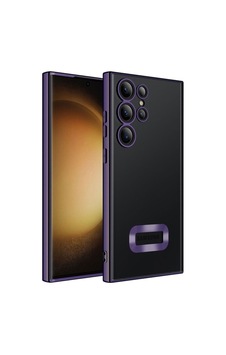 Galaxy S23 Ultra Kılıf Kamera Korumalı Logo Gösteren Zore Omega Kapak Derin Mor Galaxy S23 Ultra Kılıf Kamera Korumalı Logo Gösteren Zore Omega Kapak Derin Mor