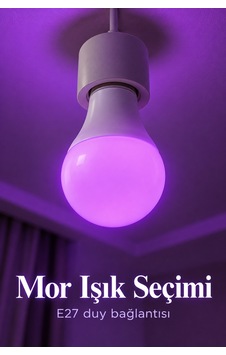 Uzaktan Kumandalı Rgb Led Ampul 16 Renk Ayarlı - Lisinya Standart Uzaktan Kumandalı Rgb Led Ampul 16 Renk Ayarlı - Lisinya Standart