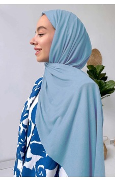 Ka Hijab Penye Şal - Bebe Mavi