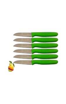Sürmene Sürbisa 061007 Meyve Bıçağı 6'lı Set Yeşil