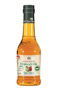 Kemal Kükrer Organik Elma Sirkesi Cam 500 ML Kemal Kükrer Organik Elma Sirkesi Cam 500 ML