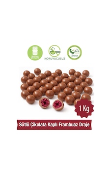 Milat Sütlü Çikolata Kaplı Frambuaz Draje