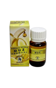 Gençay Doğala Özdeş Muz Aroması 20 ML Gençay Doğala Özdeş Muz Aroması 20 ML