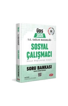 Data Yayınları 2025 T.C. Sağlık Bakanlığı ÜDS Sosyal Çalışmacı Soru Bankası Data Yayınları 2025 T.C. Sağlık Bakanlığı ÜDS Sosyal Çalışmacı Soru Bankası