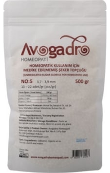 Avogadro Homeopatik 5 Numara Globül 500 G Avogadro Homeopatik 5 Numara Globül 500 G