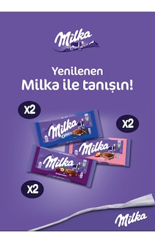Milka Sevilen Lezzetler Paketi 2 - Tablet Çikolata 6 x 100 G Milka Sevilen Lezzetler Paketi 2 - Tablet Çikolata 6 x 100 G