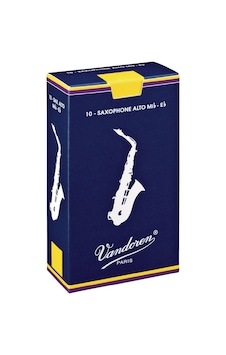 Vandoren Sr2115 Alto Saksafon Kamışı No:1,5 Profesyonel 10'lu Paket, Tradisyonel Mavi Kutu Serisi, Berrak Ve Zengin Ses Karakteri Vandoren Sr2115 Alto Saksafon Kamışı No:1,5 Profesyonel 10'lu Paket, Tradisyonel Mavi Kutu Serisi, Berrak Ve Zengin Ses Karakteri