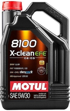 Motul 8100 X-Clean Efe 5W-30 Partiküllü Motor Yağı 4 L Motul 8100 X-Clean Efe 5W-30 Partiküllü Motor Yağı 4 L