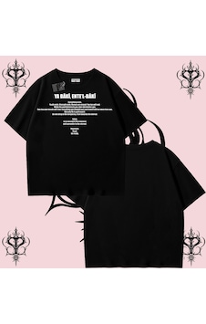 Tarzsokak Ya Bâkî Ente L Bâkî İngilizce Rabbimin 99 İsminden İlham Alan Oversize Unisex Tişört Manevi Stre S
