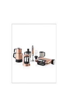Korkmaz A1817 Rosagold 14 Parça Elektro Set Korkmaz A1817 Rosagold 14 Parça Elektro Set