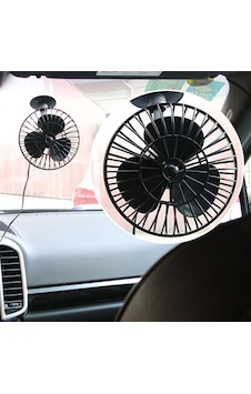Vantuzlu Oto Vantilatör Fan Çakmaklık Giriş 12v 5 İnç