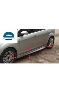 Ford Focus 1 Hb Marşpiye Takımı Sağ Sol Boyasız Ham Siyah Fiberclass Ford Focus 1 Hb Marşpiye Takımı Sağ Sol Boyasız Ham Siyah Fiberclass