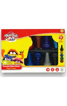 Play-doh Baby 12 Renk Parmak Mum Boya Cr-017 Play-doh Baby 12 Renk Parmak Mum Boya Cr-017