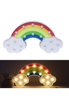 Led Işıklı Gökkuşağı Gece Lambası Çokrenkli Led Işıklı Gökkuşağı Gece Lambası Çokrenkli