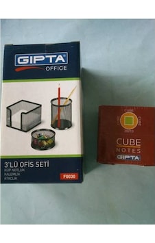 Masa Üstü Kalemlik+kağıtlık+ataşlık+ Kağıt Masa Üstü Kalemlik+kağıtlık+ataşlık+ Kağıt