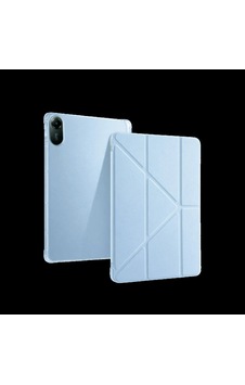 Xiaomi Redmi Pad 2 Kalemlikli Mars Tablet Kılıfı - Mavi Kılıf Xiaomi Redmi Pad 2 Kalemlikli Mars Tablet Kılıfı - Mavi Kılıf