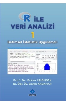 R ile Veri Analizi 1 - Betimsel İstatistik Uygulamalı - Emrah Akdamar - Sentez Yayıncılık R ile Veri Analizi 1 - Betimsel İstatistik Uygulamalı - Emrah Akdamar - Sentez Yayıncılık