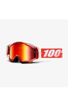 Mts MX38 Kross Gözlük Beyaz - Kırmızı Mts MX38 Kross Gözlük Beyaz - Kırmızı