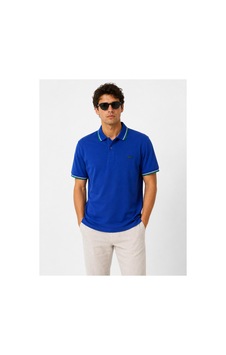 Neco Giyim Erkek Slim Fit Spor Polo Yaka Tişört Mavi Neco Giyim Erkek Slim Fit Spor Polo Yaka Tişört Mavi