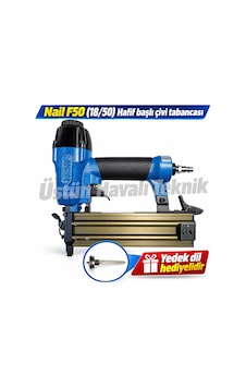 Nail Nailf50 18/50 Hafif Başlı Çivi Tabancası - Yedek Dil Hediyelidir Nail Nailf50 18/50 Hafif Başlı Çivi Tabancası - Yedek Dil Hediyelidir