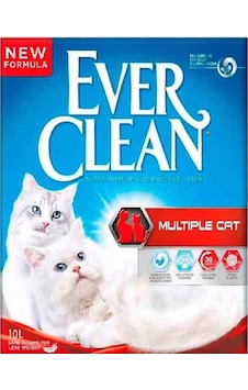 Ever Clean Multiple Cat İnce Topaklaşan Bentonit Kedi Kumu 10 L Ever Clean Multiple Cat İnce Topaklaşan Bentonit Kedi Kumu 10 L