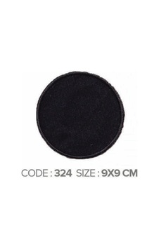 Ütü İle Yapışan Arma Patch Yama Modeli Siyah Yuvarlak Çap:9cm - 691420473 Ütü İle Yapışan Arma Patch Yama Modeli Siyah Yuvarlak Çap:9cm - 691420473
