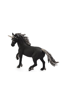 Siyah Unicorn Model Figür /