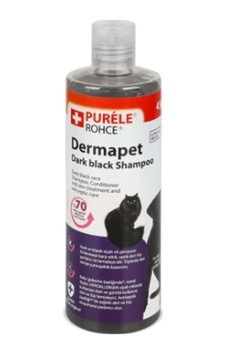 Purele Dermapet Siyah Irk Kedi Ve Köpek İçin Dermatolojik Etkili Kremli Şampuan, 450ml