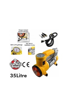 Metal Hava Kompresörü Işıklı 12 Volt Metal Hava Kompresörü Işıklı 12 Volt