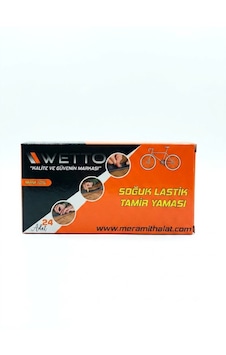 Wetto Paket Bisiklet Soğuk İç Lastik 48 Li Tamir-yama Kiti
