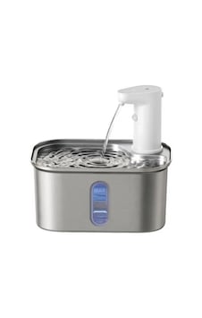 Zampa Oval Paslanmaz Çelik Kedi Ve Köpek Otomatik Su Pınarı 3.2 Lt Zampa Oval Paslanmaz Çelik Kedi Ve Köpek Otomatik Su Pınarı 3.2 Lt