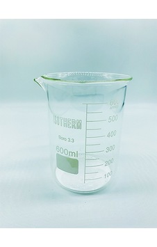 Cam Beher Dereceli Borosilikat 600ml - 2 Adet Cam Beher Dereceli Borosilikat 600ml - 2 Adet