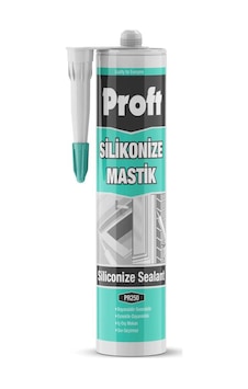Mastik Beyaz 450 Gr Silikonize Proft Pr250 1 Adet Mastik Beyaz 450 Gr Silikonize Proft Pr250 1 Adet