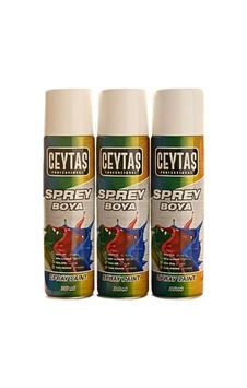 Beyaz Sprey Boya 200 Ml Renkli