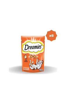 Dreamies Kedi Ödül Maması Tavuklu 60 Gr - 6 Adet Dreamies Kedi Ödül Maması Tavuklu 60 Gr - 6 Adet
