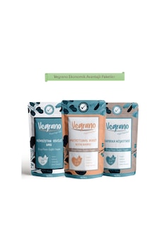 Vegrano Nutritional Yeast Besin Mayası 100 G + Tapyoka Nişastası 100 G + Hindistan Cevizi Unu 100 G