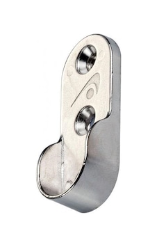 Askı Borusu Flanşı Oval 15mm - Çift Vidalı, Krom Parlak Yüzey -9009035869065 Askı Borusu Flanşı Oval 15mm - Çift Vidalı, Krom Parlak Yüzey -9009035869065