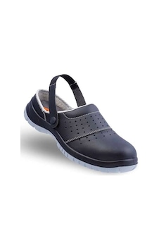 Mekap Slipper 210-03 S1 Siyah Sandalet Çelik Burun Jeriko Taban 001 Mekap Slipper 210-03 S1 Siyah Sandalet Çelik Burun Jeriko Taban 001