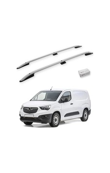 Turtle Opel Combo E 2019-2025 / Kısa Şasi Tavan Çıtası Crown Gri