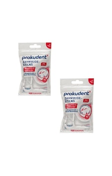 Prokudent Mumlu Diş İpi İpli Kürdan 2 x 40 Adet Prokudent Mumlu Diş İpi İpli Kürdan 2 x 40 Adet
