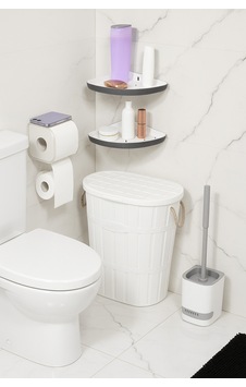 Setra 4 Lü Banyo Seti Tuvalet Fırçası + Tuvalet Kağıtlığı + Sepet + Yapışkanlı Raf Beyaz - 710697364 Beyaz Setra 4 Lü Banyo Seti Tuvalet Fırçası + Tuvalet Kağıtlığı + Sepet + Yapışkanlı Raf Beyaz - 710697364 Beyaz