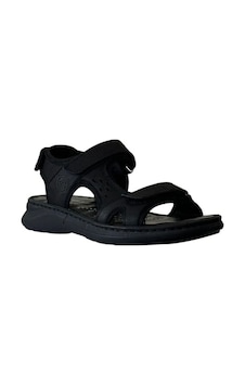 Forelli Bruce Erkek Hakiki Deri Sandalet Siyah Siyah Forelli Bruce Erkek Hakiki Deri Sandalet Siyah Siyah
