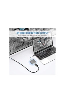 Cf01 Apple MacBook Uyumlu Uyumlu 4k Full Hd 1080p Type C To 3 Portlu Hdmı - Usb 3.0 - Pd Çevirici Hub Adaptör Sku: Zeusb099ns74wg Cf01 Apple MacBook Uyumlu Uyumlu 4k Full Hd 1080p Type C To 3 Portlu Hdmı - Usb 3.0 - Pd Çevirici Hub Adaptör Sku: Zeusb099ns74wg