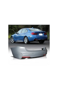 BMW F30 2012-2018 BOYASIZ PLASTİK M TECH ARKA TAMPON BMW F30 2012-2018 BOYASIZ PLASTİK M TECH ARKA TAMPON