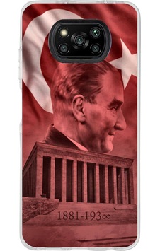 Poco X3-x3 Pro-nfc Uyumlu Atatürk Portresi Ve Anıtkabir Baskılı Silikon Kılıf Renkli Poco X3-x3 Pro-nfc Uyumlu Atatürk Portresi Ve Anıtkabir Baskılı Silikon Kılıf Renkli