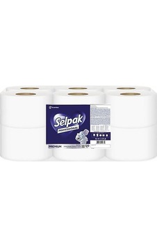 Selpak Professional İçten Çekmeli Tuvalet Kağıdı, 170m 103 Ivory Selpak Professional İçten Çekmeli Tuvalet Kağıdı, 170m 103 Ivory