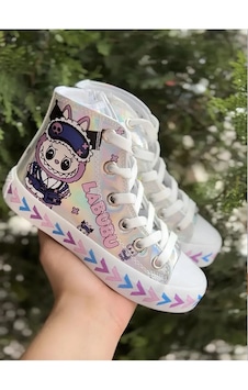 Nese Shoes Karakter Baskılı Kız Çocuk Spor Ayakkabısı Sneaker Gümüş Nese Shoes Karakter Baskılı Kız Çocuk Spor Ayakkabısı Sneaker Gümüş