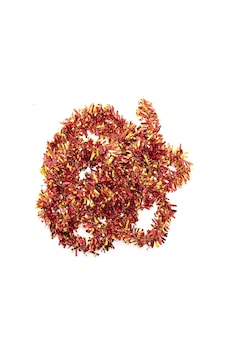 Kırmızı Altın Renk 4 Cm Genişlik Garland Çift Renk Sim Süs 180 Cm Tdrtr Kırmızı Altın Renk 4 Cm Genişlik Garland Çift Renk Sim Süs 180 Cm Tdrtr